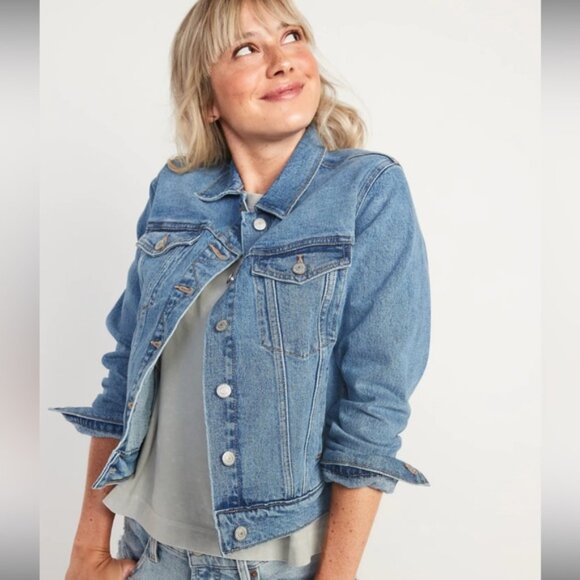NWT Old Navy Classic Jean Jacket - Picture 2 of 9